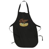 Chicago Style Hot Dog Distressed Full-length Apron | Artistshot