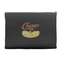 Chicago Style Hot Dog Distressed Accessory Pouches | Artistshot