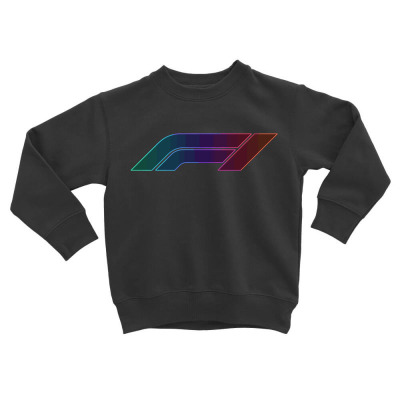 F1 Logo Glow Toddler Sweatshirt Designed By Hannah