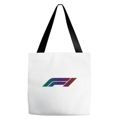 F1 Logo Glow Tote Bags Designed By Hannah
