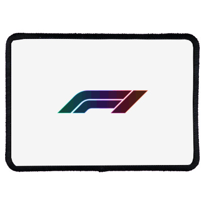 F1 Logo Glow Rectangle Patch Designed By Hannah