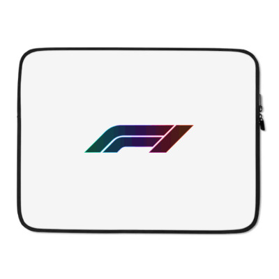 F1 Logo Glow Laptop Sleeve Designed By Hannah