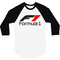 f1 logo new 3/4 Sleeve Shirt | Artistshot
