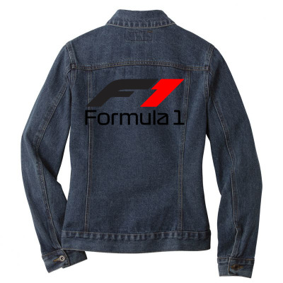F1 Logo New Ladies Denim Jacket Designed By Hannah