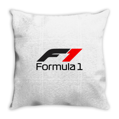 F1 Logo New Throw Pillow Designed By Hannah