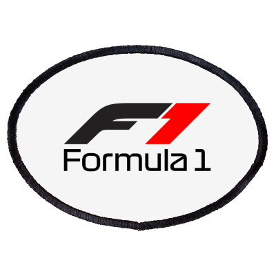 F1 Logo New Oval Patch Designed By Hannah
