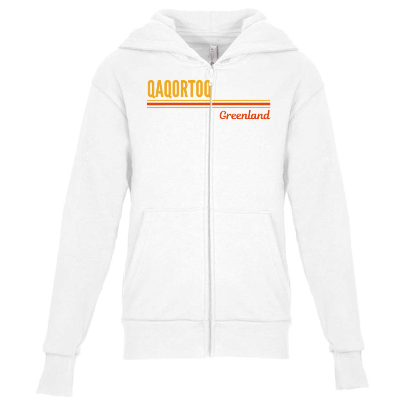 Qaqortoq Greenland T Shirt Youth Zipper Hoodie | Artistshot