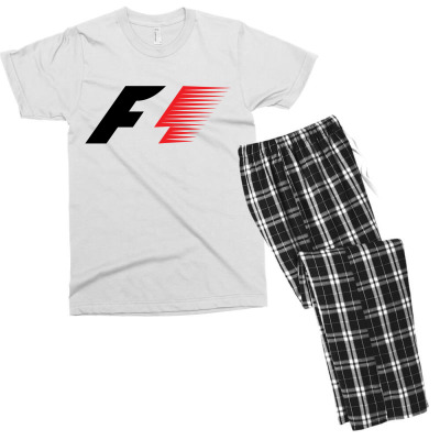 F1 Old Logo Men's T-shirt Pajama Set Designed By Hannah