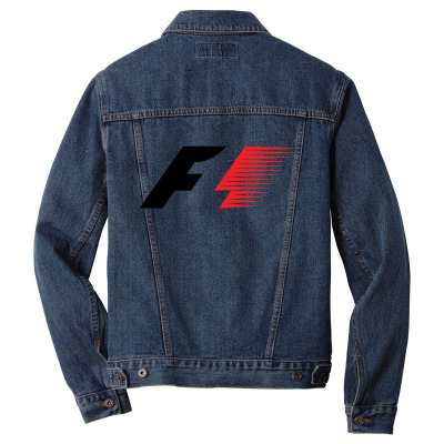 F1 Old Logo Men Denim Jacket Designed By Hannah