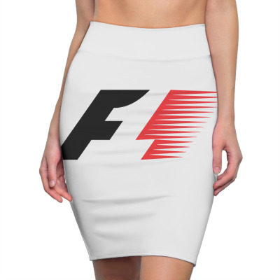 F1 Old Logo Pencil Skirts Designed By Hannah