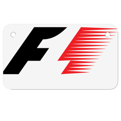 F1 Old Logo Motorcycle License Plate Designed By Hannah