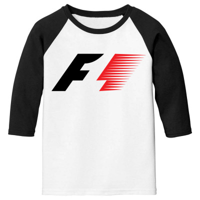 F1 Old Logo Youth 3/4 Sleeve Designed By Hannah