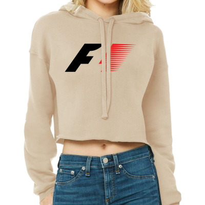 F1 Old Logo Cropped Hoodie Designed By Hannah
