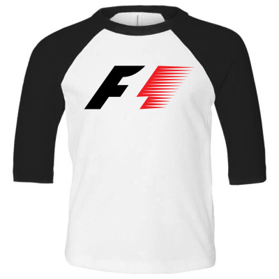 F1 Old Logo Toddler 3/4 Sleeve Tee Designed By Hannah
