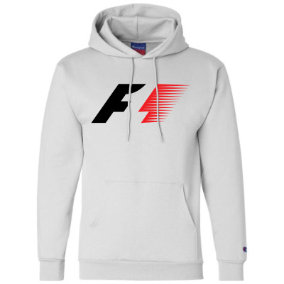 F1 Old Logo Champion Hoodie Designed By Hannah