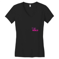 If (light The World) 1 Women's V-neck T-shirt | Artistshot