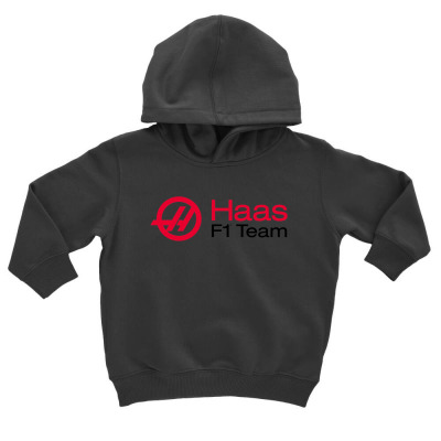 Haas F1 Team Toddler Hoodie Designed By Hannah