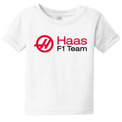 Haas F1 Team Baby Tee Designed By Hannah
