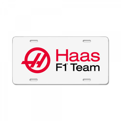 Haas F1 Team License Plate Designed By Hannah