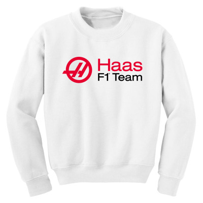 Haas F1 Team Youth Sweatshirt Designed By Hannah
