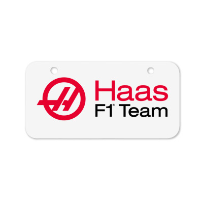 Haas F1 Team Bicycle License Plate Designed By Hannah