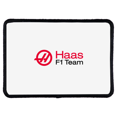 Haas F1 Team Rectangle Patch Designed By Hannah