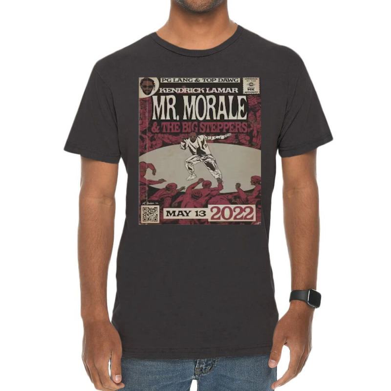 Mr Morale And The Big Steppers,kendrick Lamar Mr Morale,mr Morale Vintage T-Shirt by RHONDAHARRISON | Artistshot