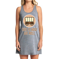 Funny Patriot Pioneer Day Utah How I Roll Wagon Women Men T Shirt Tank Dress | Artistshot