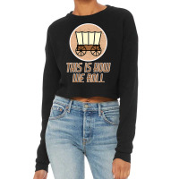 Funny Patriot Pioneer Day Utah How I Roll Wagon Women Men T Shirt Cropped Sweater | Artistshot