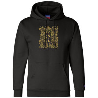 Gold – Go Forward In The Courage Of Your Love Alabaster Deplume-giga Champion Hoodie | Artistshot