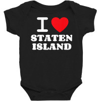 I Love Staten Island Premium T Shirt Baby Bodysuit | Artistshot