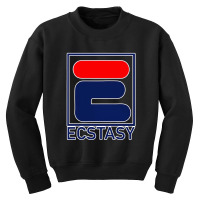 Ecstasy, Techno Rave Dreamscape, Ecstasy Vintage, The Ecstasy, Ecstasy Youth Sweatshirt | Artistshot