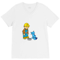 Bob The Builder V-neck Tee | Artistshot