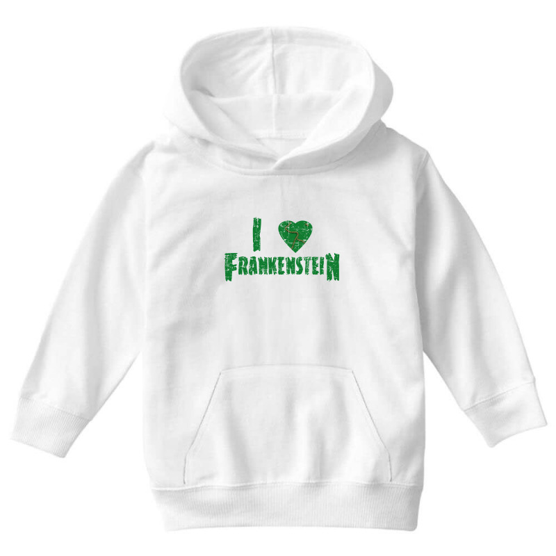 I Heart Frankenstein   Universal Monsters Youth Hoodie by bazgrafton | Artistshot