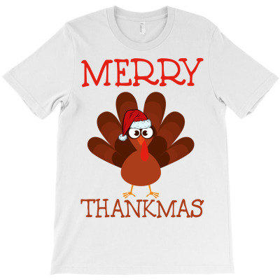 Merry Thankmas T-shirt Designed By Badaudesign