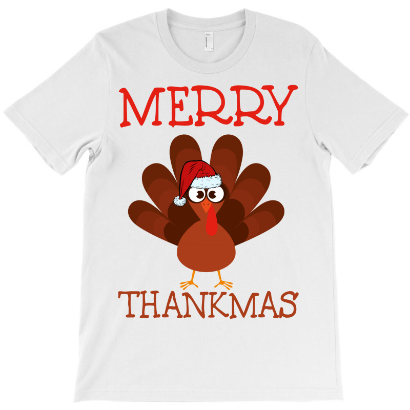 Merry Thankmas T-shirt | Artistshot