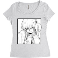 Shikimori-san (don_t Make Me Work So Damn Hard) Women's Triblend Scoop T-shirt | Artistshot