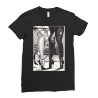 Hot Lesbian Rope Bondage Lovers Lesbian High Heel Dominatrix Sweatshir Ladies Fitted T-shirt | Artistshot