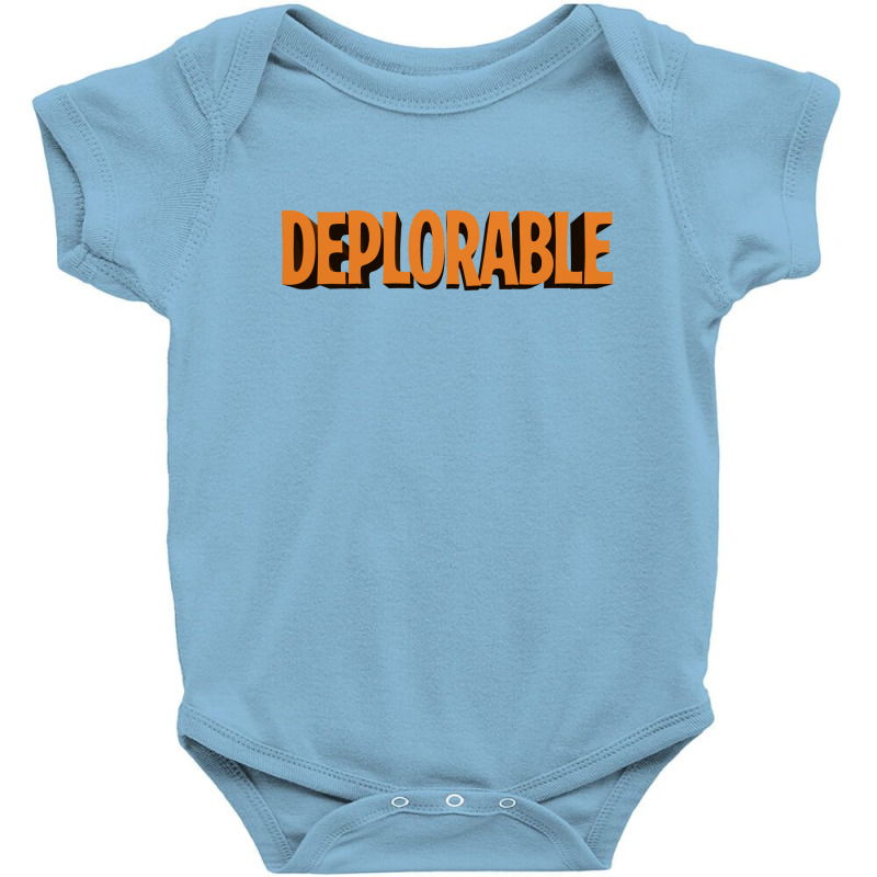 Deplorable 1 Baby Bodysuit | Artistshot