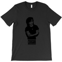 Cougar - The Black Stencil T-shirt | Artistshot