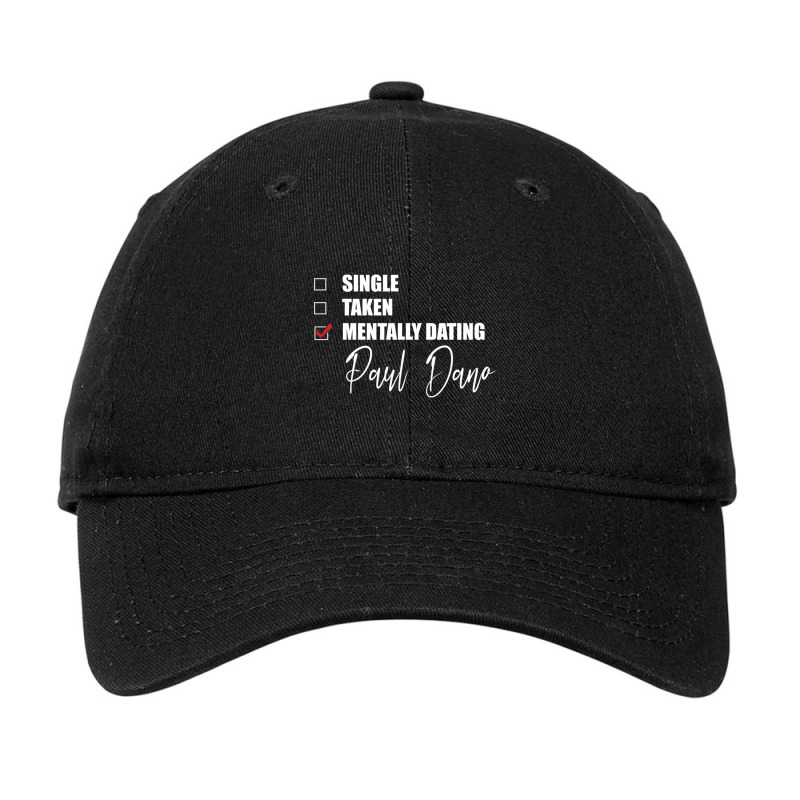 Mentally Dating Paul Dano Adjustable Cap by GREGORYBASKERVILLE | Artistshot