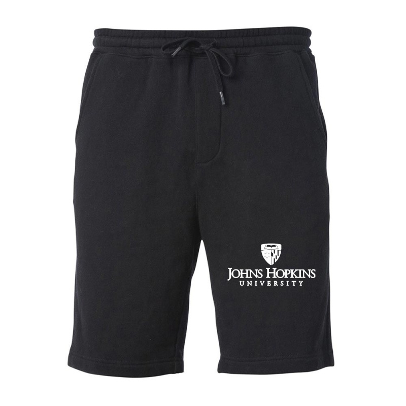 Johns Hopkins White Classic Fleece Short | Artistshot