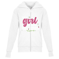 Just A Girl Who Loves Bull Riding Bull Rider Youth Zipper Hoodie | Artistshot