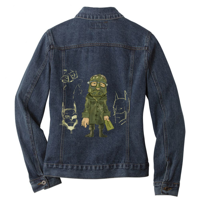 Paul Dano Ladies Denim Jacket by GREGORYBASKERVILLE | Artistshot