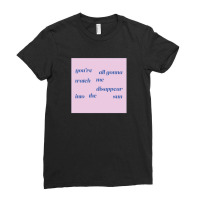 Liability   Lorde Fan Merch Png Ladies Fitted T-shirt | Artistshot