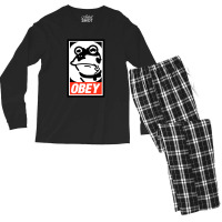 Obey Hypnotic Toad Men's Long Sleeve Pajama Set | Artistshot