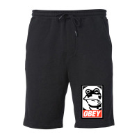 Obey Hypnotic Toad Fleece Short | Artistshot