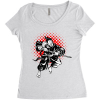 Samurai Anime Japanese Warrior Ninja Samurais Japan Nobility T Shirt Women's Triblend Scoop T-shirt | Artistshot