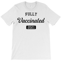 Womens Vaccinated 2021 Vaccine Pro Vaccination Polio Fully Science V N T-shirt | Artistshot