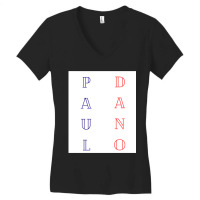 Paul Dano Women's V-neck T-shirt | Artistshot